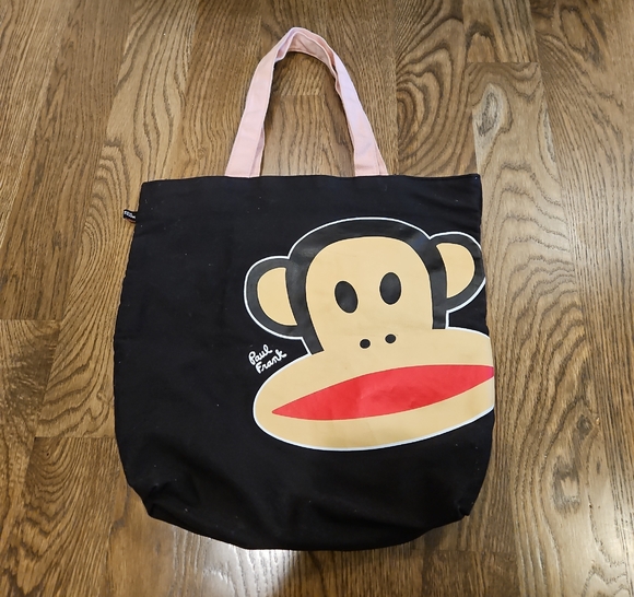 Paul Frank Handbags - Paul Frank Vintage Tote Retro Julius Bag Canvas Pink HANDLES